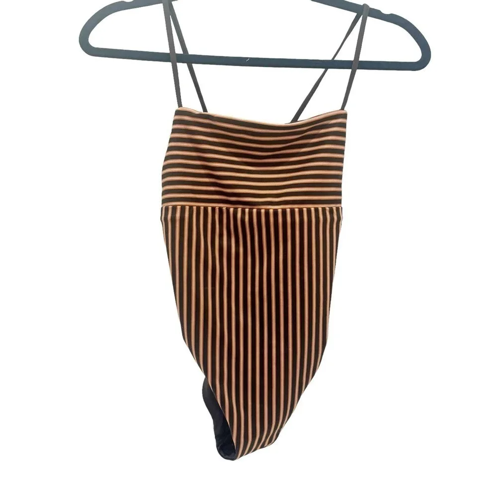 Patagonia Reversible Sunrise Slider One-Piece Brown/Orange Size XS NWOT